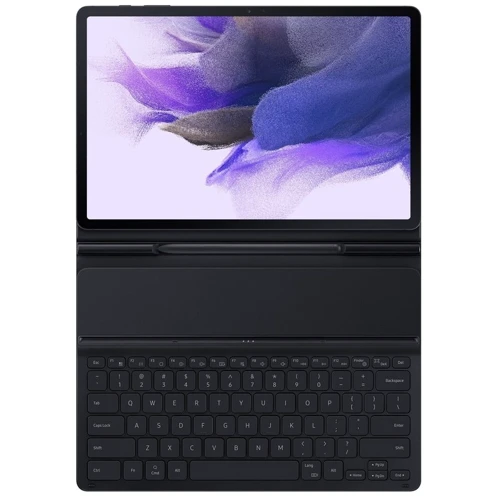 Аксесуар для планшетних ПК Samsung Book Cover with Keyboard Slim Black (EF-DT730BBRGRU) for Samsung Galaxy Tab S7 FE 12.4 SM-T735 / S7 Plus SM-T975 / S8 Plus SM-X800 фото 7