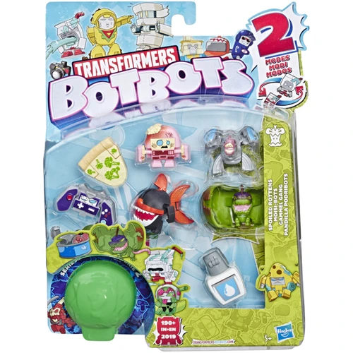 Transformers Hasbro Набор из 8-ми трансформеров Ботботс TRA Botbots 8PK Spoiled rottens E3494_E4146: Возраст От 5 лет