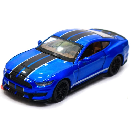 Машинка Автопром Ford Shelby GT350, синий (68441): Материал Пластик, Металл