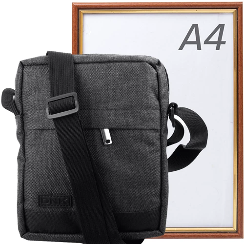 Чоловіча сумка планшет DNK Leather сіра (DNK-Bag-724-10): Стать Чоловік