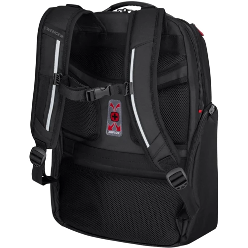 Сумка для ноутбуков Wenger 17" New Icons Meteor Black (653188): Материал полиэстер