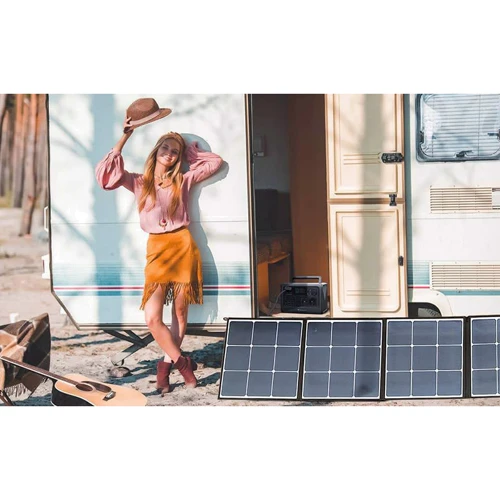 Зарядная станция Bluetti PowerOak EB55 537Wh 700W + Solar Panel PV120 120W фото 13