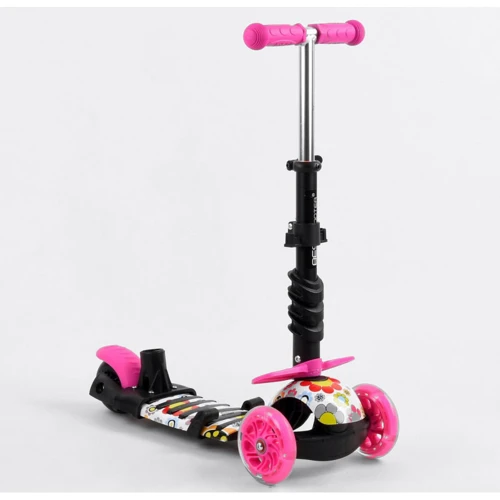 Дитячий самокат 5 в 1 Best Scooter S 1125: Конструкція рами цельная