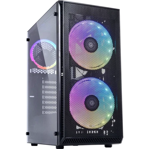 Корпус QUBE NEPTUNE Black (QB07N_FCNU3): Типорозмір Midi-Tower