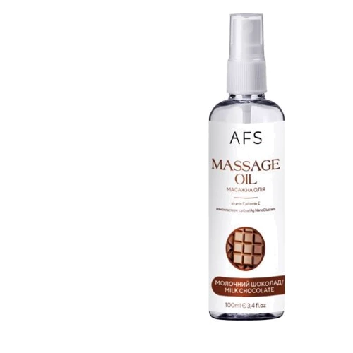 Массажное масло AFS Production с ароматом молочного шоколада, 100 мл: Тип Масло