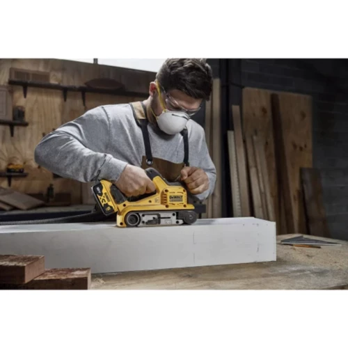 Ленточная шлифмашина DeWalt DCW220P2 UA фото 9