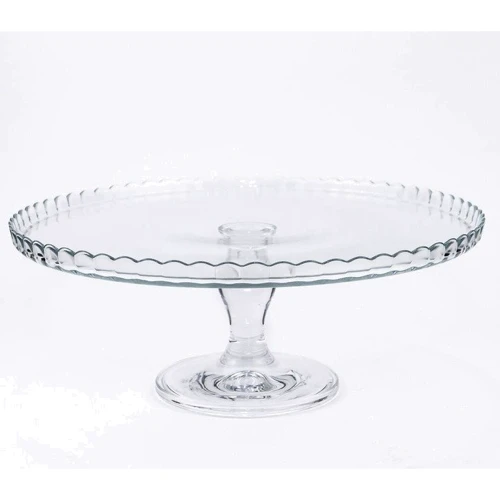 Тортовница на ножке Pasabahce Patisseri борт вверх 32см (95117v)