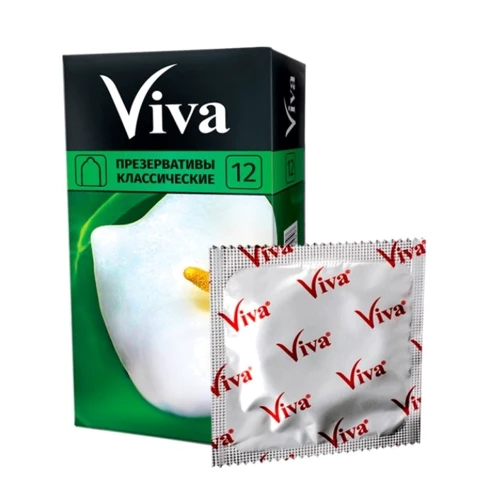Презервативы VIVA классические 12 шт