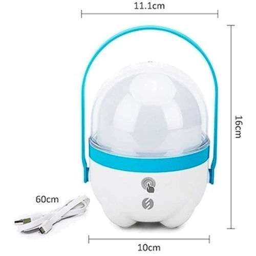 Ліхтар туристичний S-link (SL-3658) Білий: Тип Фонарь-лампа