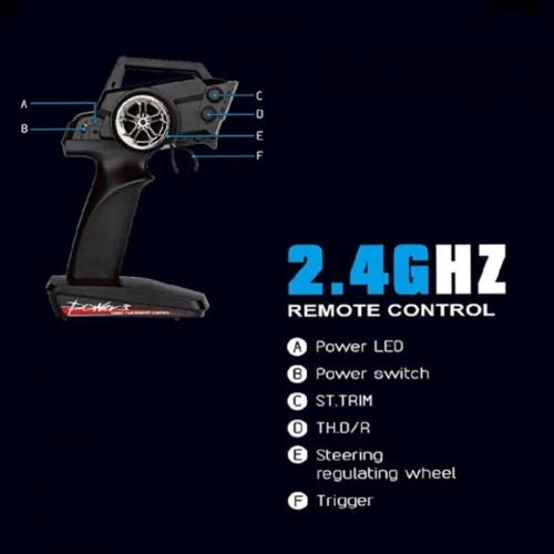 Машинка на радиоуправлении WLToys 104009 4WD 1:10 багги