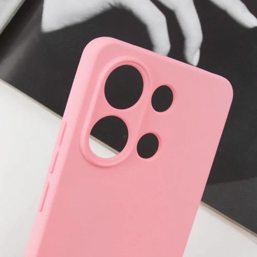 Чохол для телефона Lakshmi Case Silicone Cover Full Camera Pink для Xiaomi Redmi Note 13 5G: Матеріал силикон