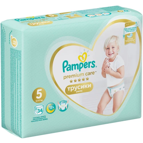 Подгузники Pampers Premium Care Pants Junior Размер 5 (12-17 кг) 34 шт (8001090759870) фото 7