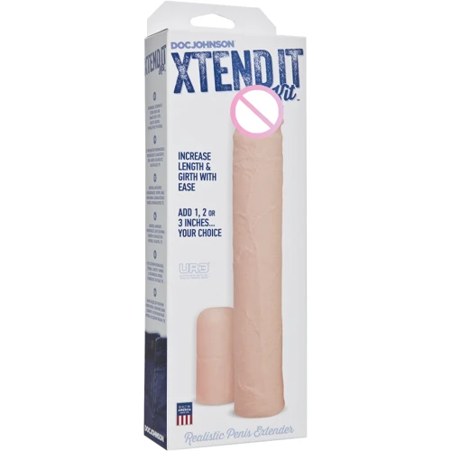 Насадка на член Doc Johnson Xtend It Kit White