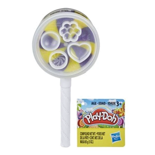 Баночка пластилина в форме леденца Hasbro Play-doh PEPPERMINT LOLLIPOP E7775_E7910