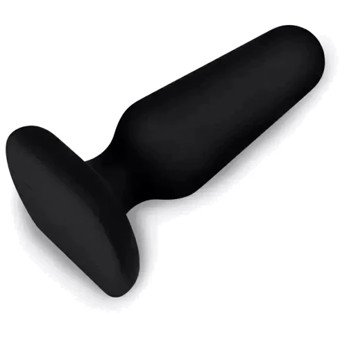 Небольшая анальная пробка Brazzers, 8.2х2.5 см (чёрный)