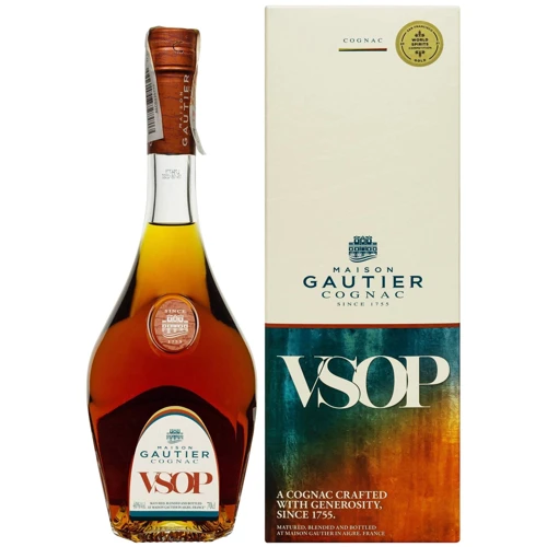 Коньяк Gautier VSOP 40% 0.7 л в подарочной упаковке (FSH_3269551455517)