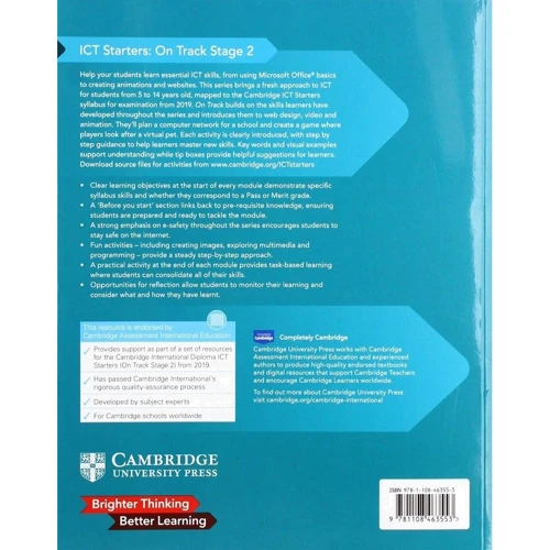 Cambridge ICT Starters On Track: Stage 2 Updated: Производитель Cambridge University Press