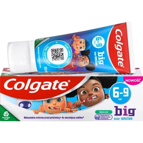 Зубная паста Colgate для детей 6-9 лет со вкусом нежной мяты 50 мл (8718951610613): Тип Зубная паста