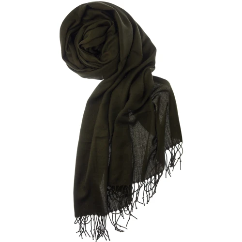 Палантин Pashmina зеленый (3330539)