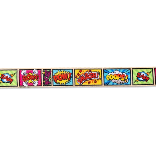Шлейка для собак Max & Molly Urban Pets H-Harness - Comic/М 2 см 53-69 см (4894512013698): Виробник Max & Molly Urban Pets