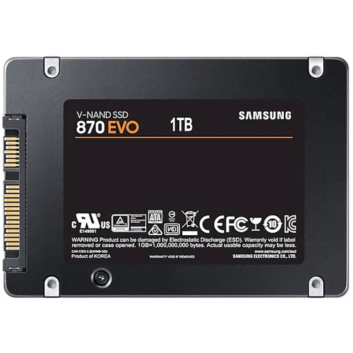 Samsung 870 EVO 1 TB (MZ-77E1T0BW): Форм-фактор 2.5"