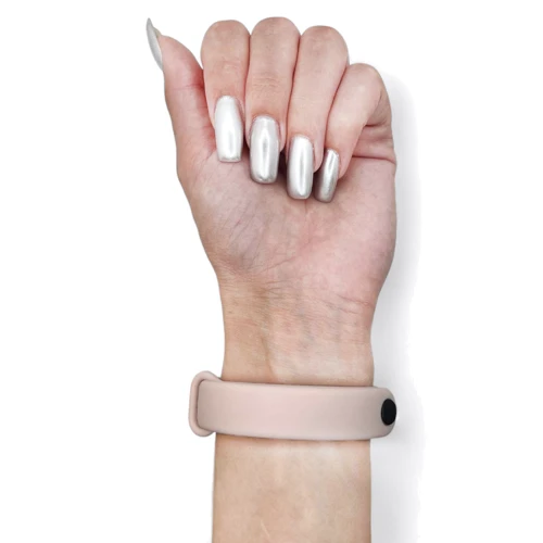 Ремінець BeCover Silicon Rose Gold (711967) для Xiaomi Mi Smart Band 9