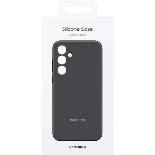 Чехол для телефонов Samsung Silicone Case Black (EF-PA556TBEGWW) for Samsung A556 Galaxy A55 фото 6