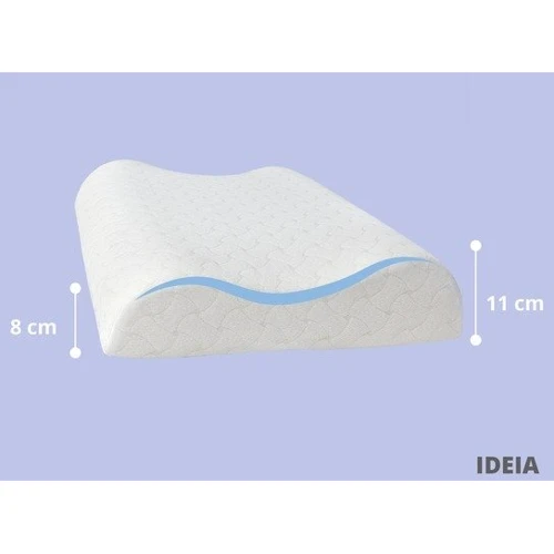 Подушка IDEIA ортопедическая Memory Foam 63х43х10/8 см (8-06351): Размер, см 43х63