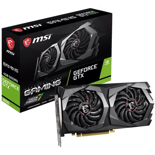 Відеокарта MSI GeForce GTX1650 GAMING (GF_GTX1650_GAMING_4G): Тип пам'яті GDDR5