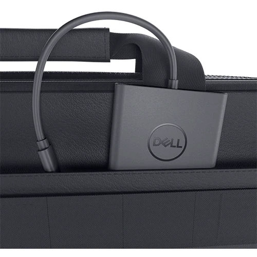 Адаптер Dell Adapter USB-C to HDMI+USB-C+DisplayPort with Power Delivery (470-AEGY): Цвет серый