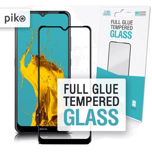 Аксесуар для смартфона Piko Tempered Glass Full Glue Black for Nokia 2.4: Сумісність Nokia 2.4
