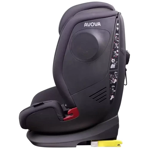 Автокресло Avova Sanderling-Fix (група 1-2-3)-Koala Grey: Внутренние ремни 5-ти точечные, с мягкими накладками