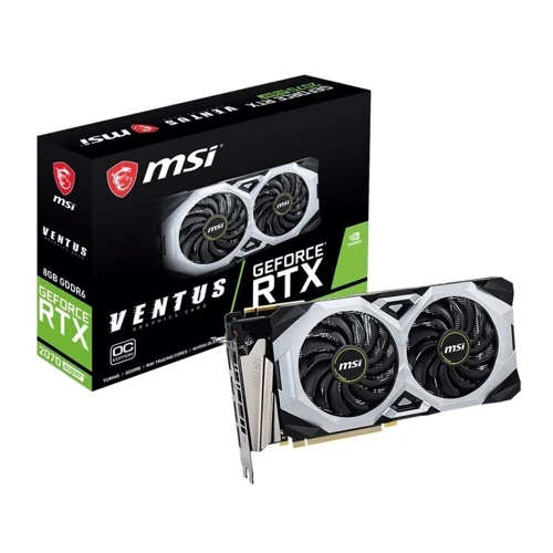 Відеокарта MSI GEFORCE RTX 2070 8GB SUPER VENTUS OC BV (912-V386-006): Обсяг пам'яті, Гб 8