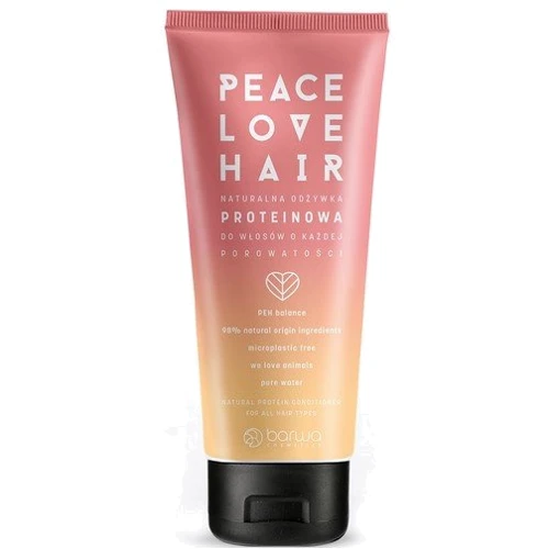 Barwa Peace Love Hair Protein Conditioner Кондиціонер, що відновлює протеїновий для всіх типів волосся 200ml