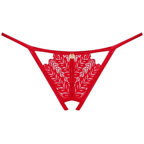 Трусики Obsessive Ingridia crotchless thong XS/S