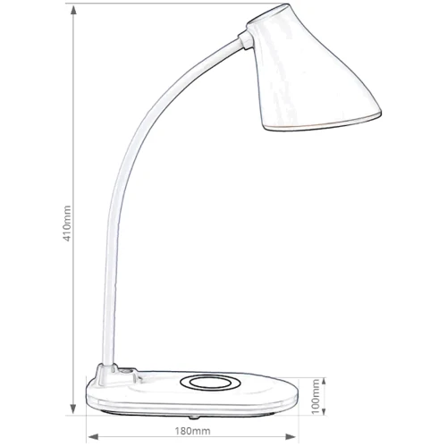 Настільна світлодіодна лампа FunDesk LC6 white