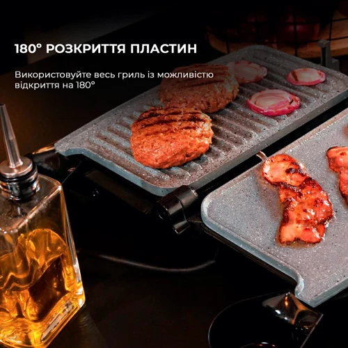 Электрогриль Cecotec Rock’nGrill 1500 Stone Ceramic Mix&Grill (CCTC-03194) фото 9