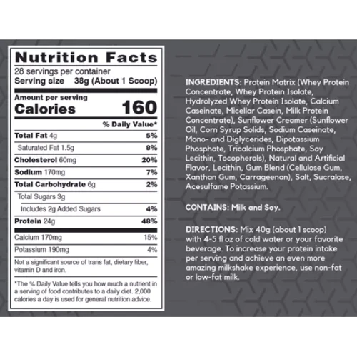 Протеин BSN Syntha-6 EDGE 1060 g / 28 servings / Vanilla Milkshake: Вид Многокомпонентные