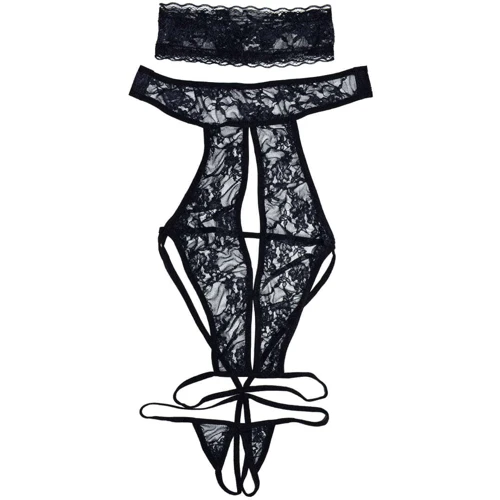 Эротический комплект NDS 3119-4 One Size Вlack (23955)
