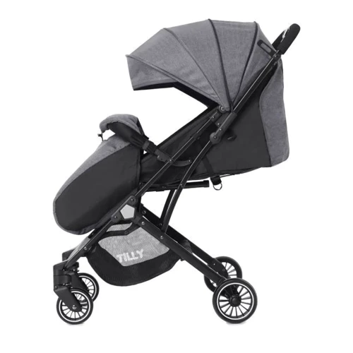 Прогулянкова коляска Tilly Bella Dark grey ( T-163): Ширина шасі 48 см