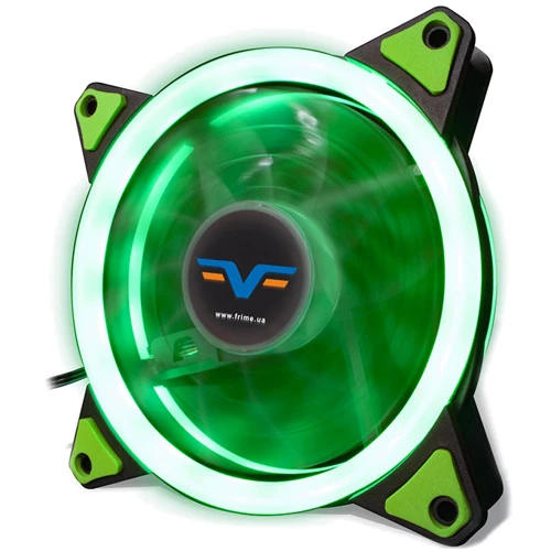 Кулер Frime Iris Double Ring Green (FLF-HB120GDR)