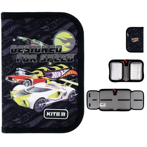 Набір Kite 555S Hot Wheels рюкзак + пенал + сумка для взуття (SET_HW24-555S) фото 23