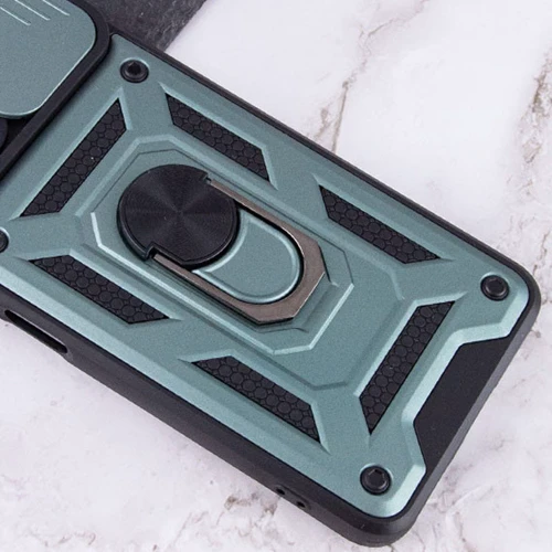 Аксесуар для смартфона Mobile Case Camshield Serge Ring Green для Samsung A035 Galaxy A03: Тип накладка на заднюю часть