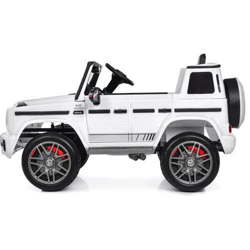 Детский электромобиль Bambi Racer Mercedes-Benz G63, белый (M 4180EBLR-1): Максимальная скорость, км/ч 6