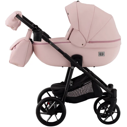 Коляска 2 в 1 Adamex Hybryd Plus кожа 100% BR331 розовый (пудра) (623689): Количество блоков 1