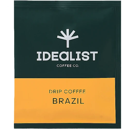 Дрип-кофе IDEALIST COFFEE Co Бразилия 7 шт: Вид напитка кофе молотый