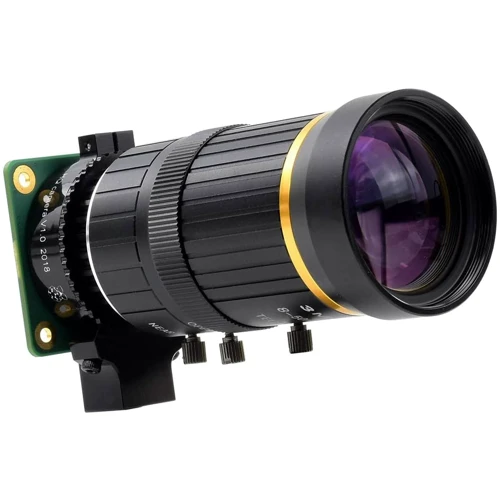 Об'єктив для фотоапарата Waveshare 8-50mm Zoom Lens for Pi Camera Module (18245): Байонет CS-mount, C-mount