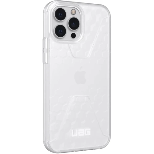 Чехол для iPhone Urban Armor Gear UAG Civilian Frosted Ice (11316D110243) for iPhone 13 Pro Max: Материалы силикон