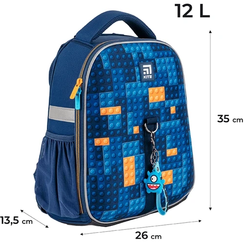 Рюкзак Kite Education каркасный 555 Blocks (K24-555S-6) фото 17