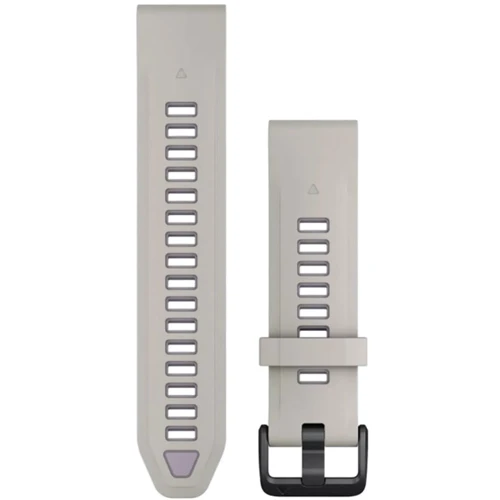 Ремінець Garmin QuickFit 20mm Watch Bands Fog Gray/Lavender Silicone (010-13391-03)